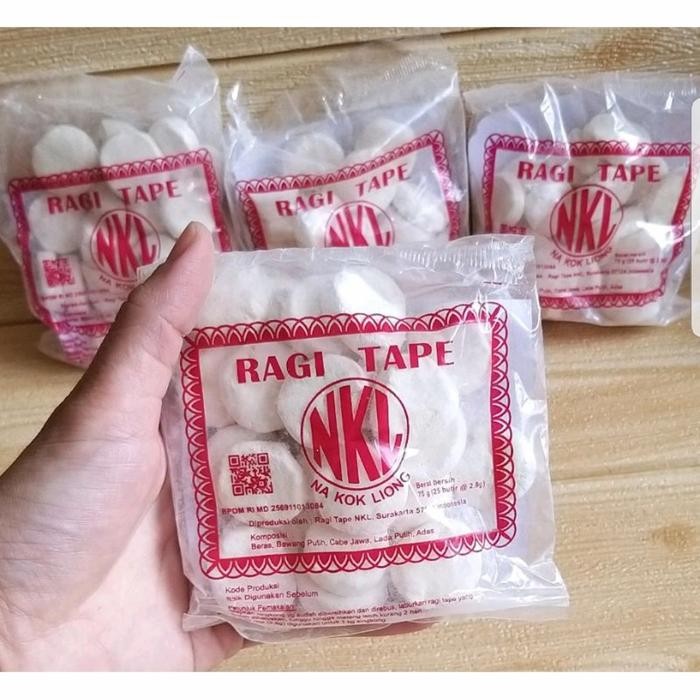 

FREShBgt- MURAH Ragi Tape NKL 70gr / Ragi Instan / Ragi Na Kok Liong