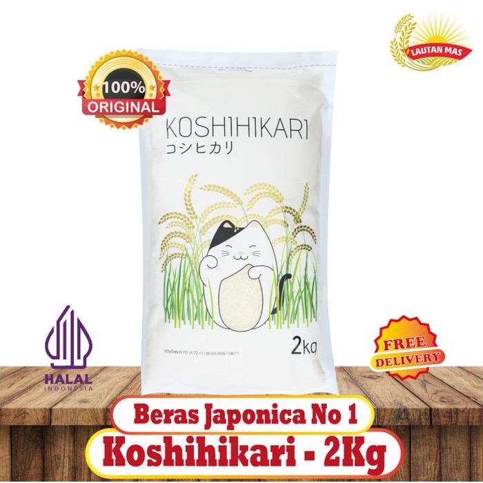 

FREShBgt- Koshihikari Beras Jepang 2KG