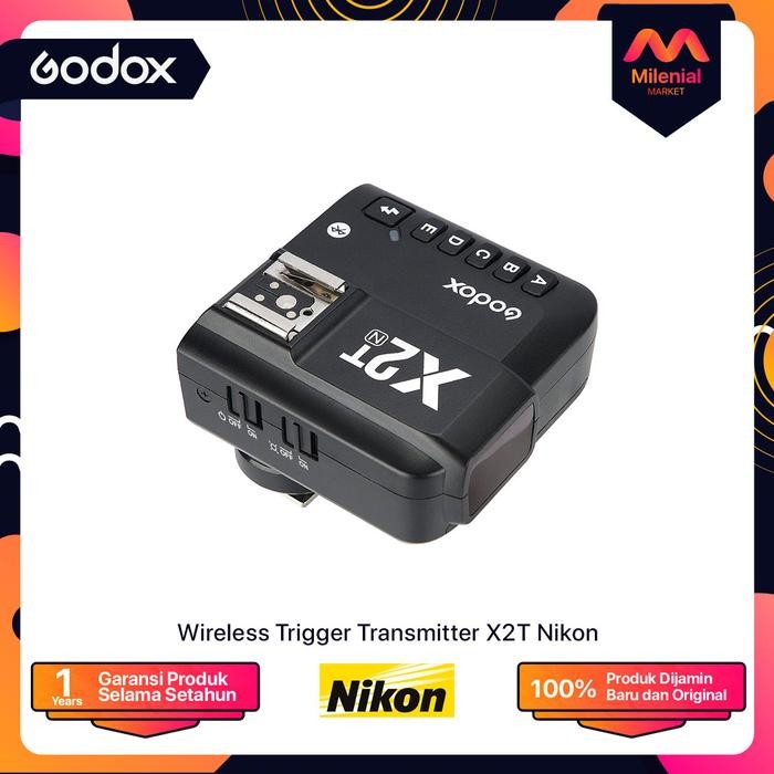 Paket Flash Godox V1 Nikon + Trigger Godox X2T Nikon