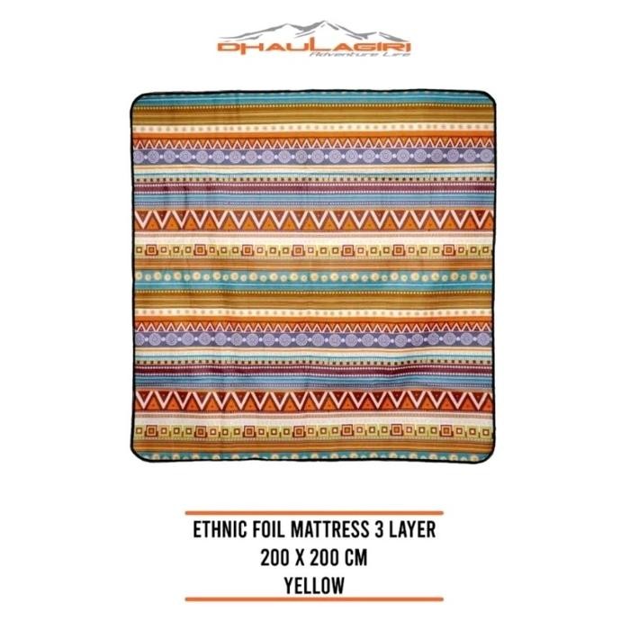 Dhaulagiri Ethnic Matras 3 Layer 200 x 200 cm - Matras camping