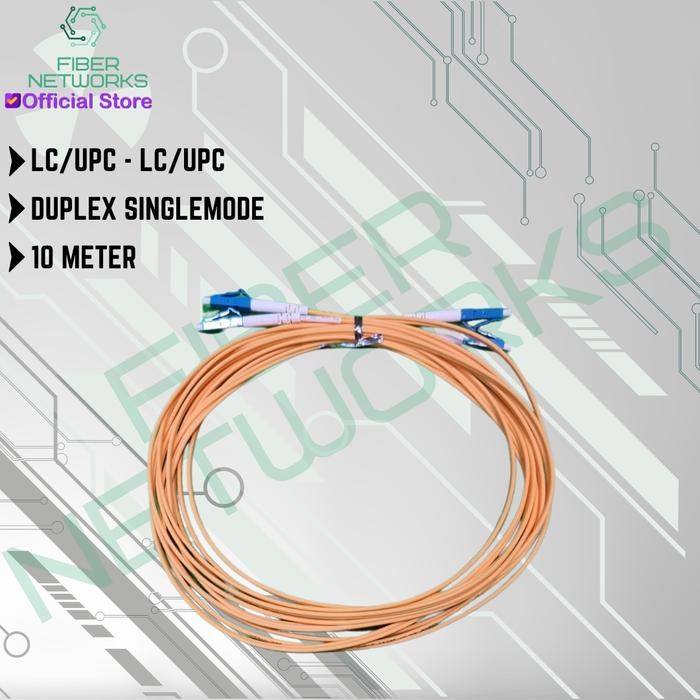

Patch Cord Fiber Optic LC/UPC-LC/UPC Single Mode Duplex - 10 Meter