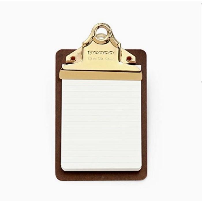 

Clipboard vintage Japan Penco, gold clip, A5 dan Mini