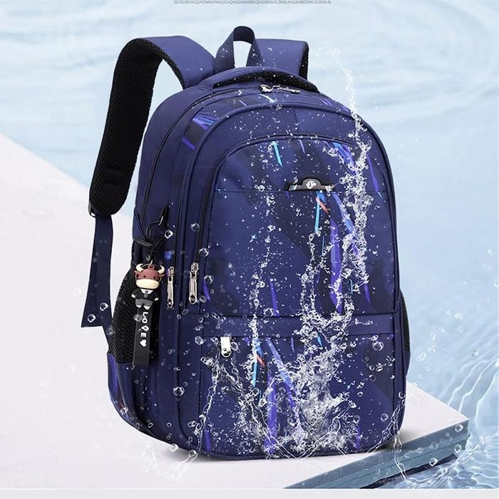 

Tas Troli Anak Sekolah Dino Laki Ransel 6 Roda TK SD SMP School Bag