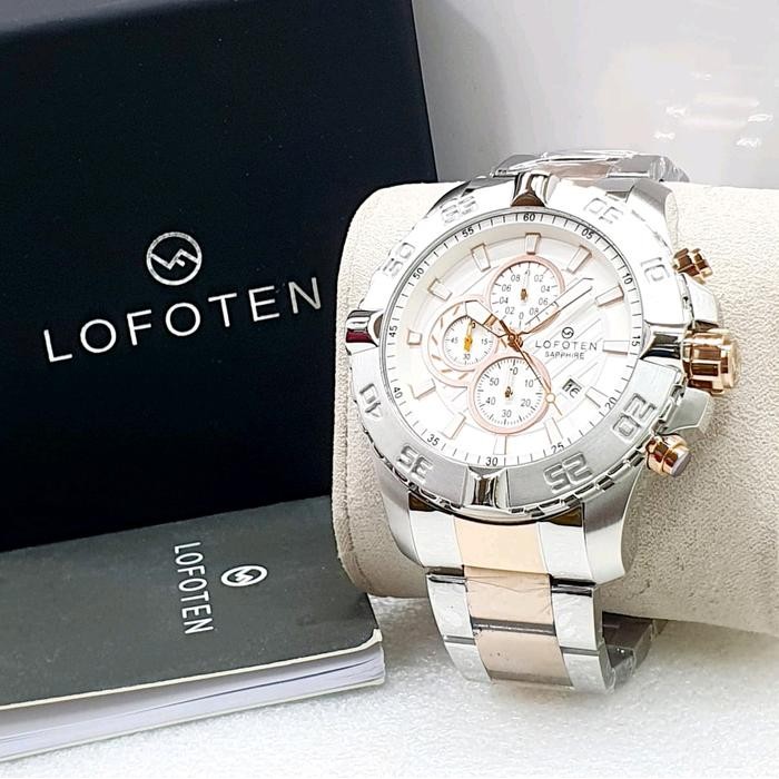 Jam Tangan Pria Lofoten 6512 Stainless Steel Original