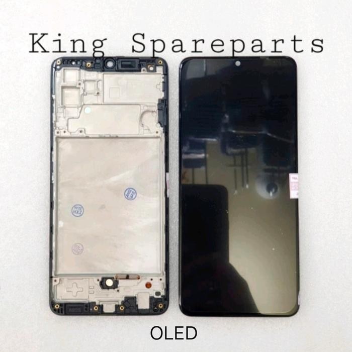 LCD TOUCHSCREEN SAMSUNG GALAXY A32 2020 4G A325 A325F ORIGINAL OLED Hitam Layar