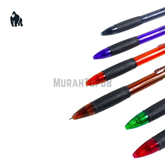 

Pulpen Pen Faster C6 Extra Fine / Ballpoint Cetek Hitam Biru [1 BOX isi 12 PCS]