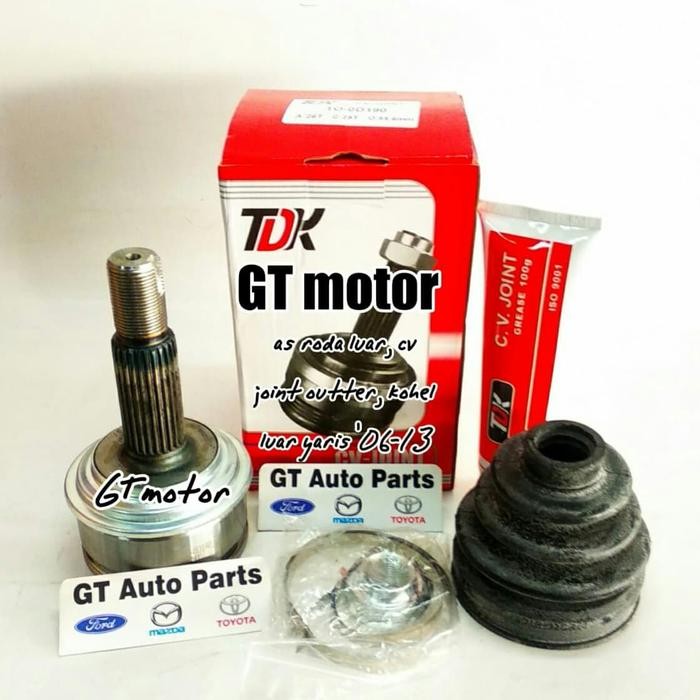 cv joint outter as roda luar yaris 2006-2013