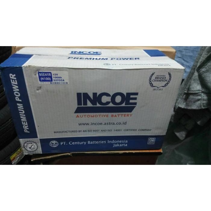 Aki Accu Incoe N-100 12V 100-Ah/100-Amper.