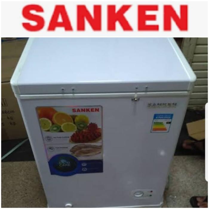 CHEST FREEZER SANKEN SRF120WH, FREEZER BOX Kode 85