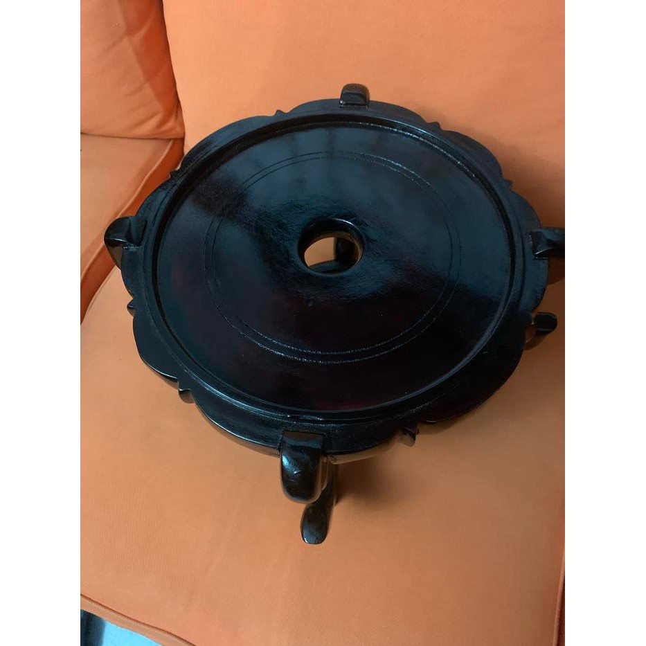 Dudukan Guci Tatakan Pot Kaki Kayu Guci Model Tinggi 25Cm