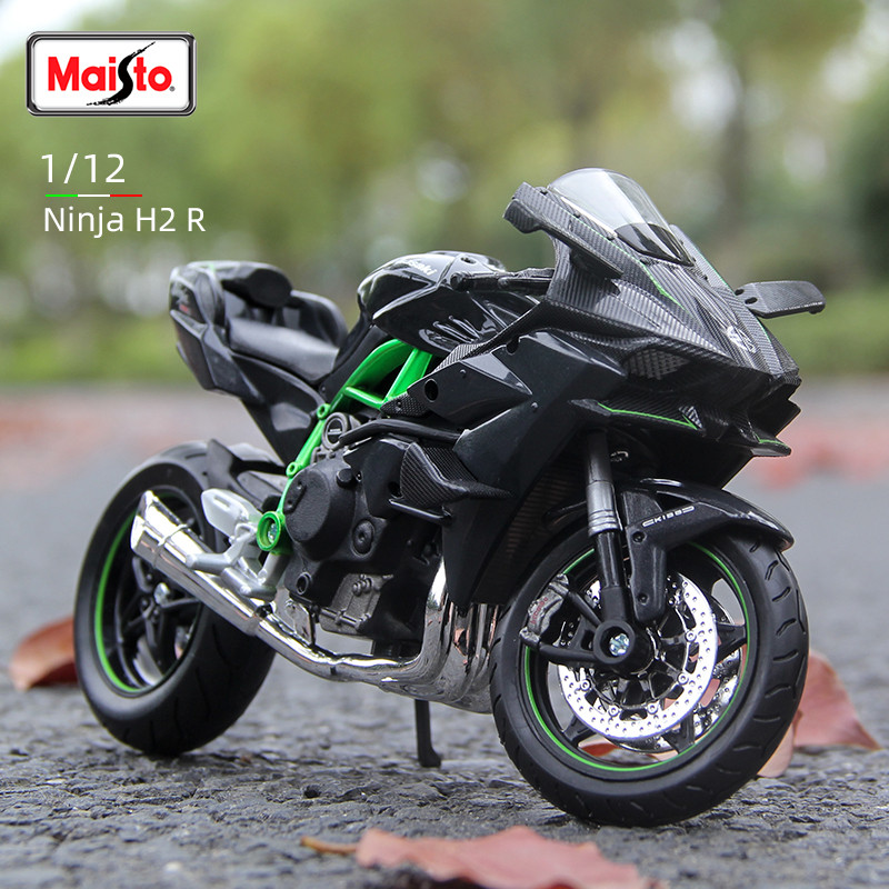 Maisto 1:12 Kawasaki Ninja H2 R Motorcycle H2R Model Static Die Cast Vehicles Collectible Hobbies