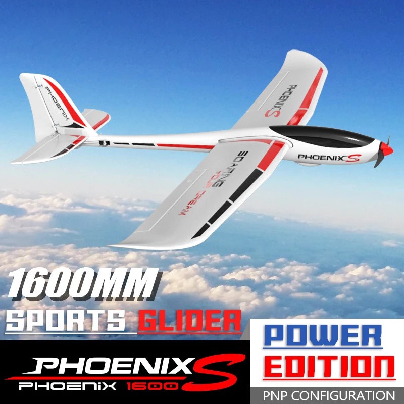 Volantex 1600Mm 1.6M Rc Aircraft Model Airplane Epo Foam Rc Model Airplane Glider Pnp Phoenix S