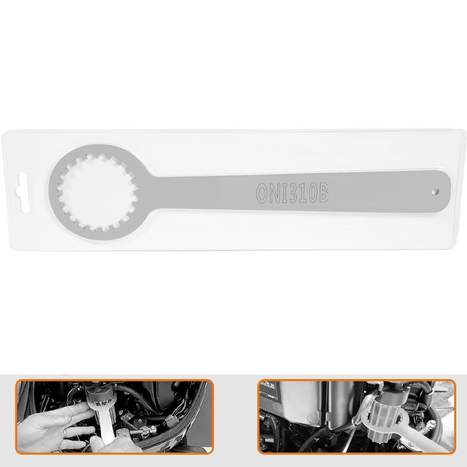 BEST MX Fuel Filter Cup Wrench for Yamaha 4-Strokes 150HP-350 HP, F150 to F350 models, 2.6L & 3.3L H