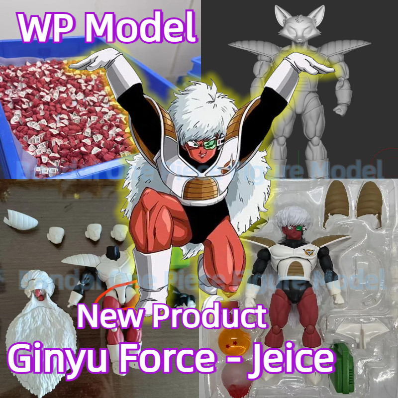 Wp Model Dragon Ball Z Shf Ginyu Force Jeice Burter Recoom Guldo Frieza Anime Action Figures Toys