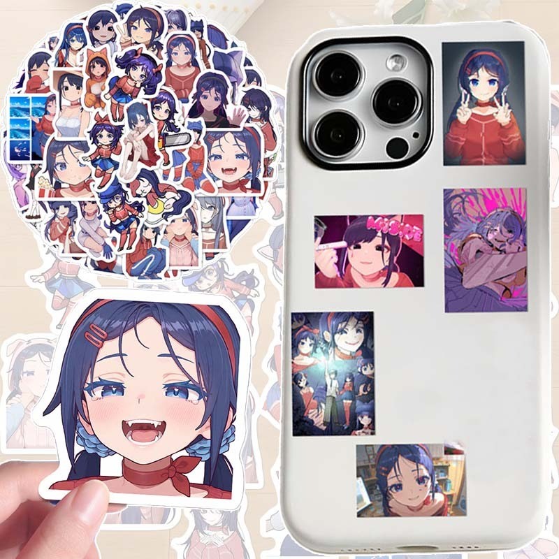 108Pcs Miside Mita Stickers Decoration Decals Laptop Skateboard Car Luggage Phone Waterproof Sticker