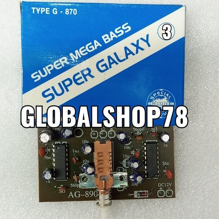 KIT SUPER GALAXI III 3 GALAXY MEGA BASS BAZZ 2 IC 2ic LA3600