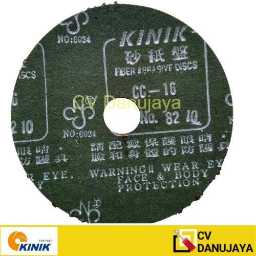 [Allthebest] Fibre Abrasive Disc Amplas Bulat Kasar Fiber 5 inch KINIK CC - Grid 16