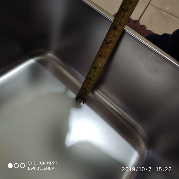 Deep fryer pan / penggorengan kotak / wajan kotak / stainless