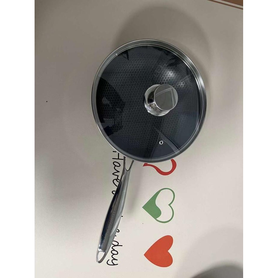 [MS] Wajan Stainless Steel 316 / Kuali Honeycomb Wokpan Non Stick