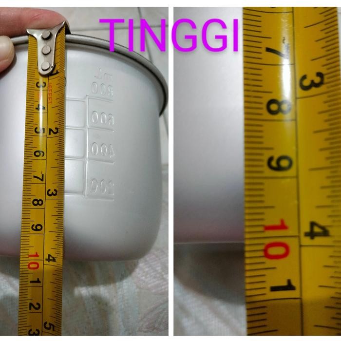 Panci Magic Com Bolde Titanium 0,6 Liter