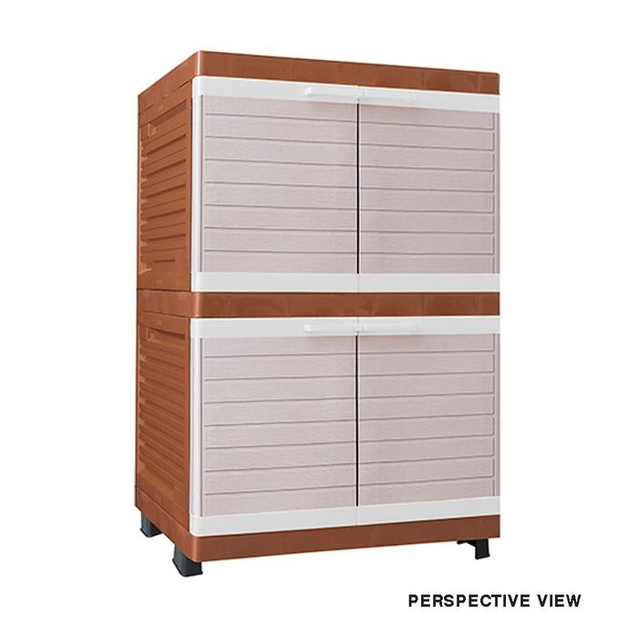 Lemari Kabinet Club 2 Susun / Lemari Mini Club Plastik 2 Susun