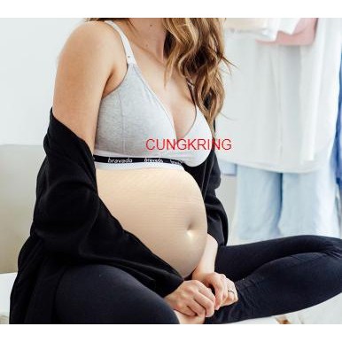 CC perut palsu wanita hamil perut kehamilan palsu kapas bernapas spons ringan perut palsu *