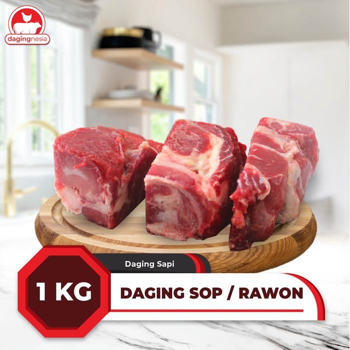 

New Daging Sop / Rawon / Tetelan Premium Quality - 1kg