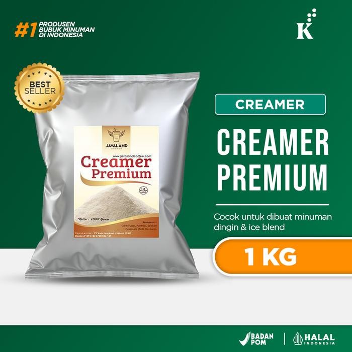 

PREMIUM Javaland Creamer Premium 1 Kg - Bubuk Creamer Terbaik untuk Minuman Panas & Dingin Halal