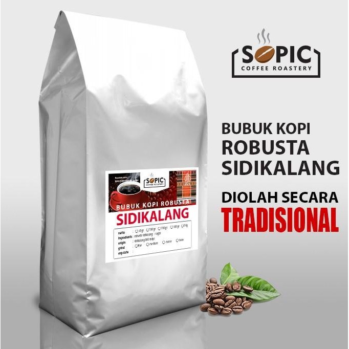 

PREMIUM Bubuk kopi robusta sidikalang 1 Kg