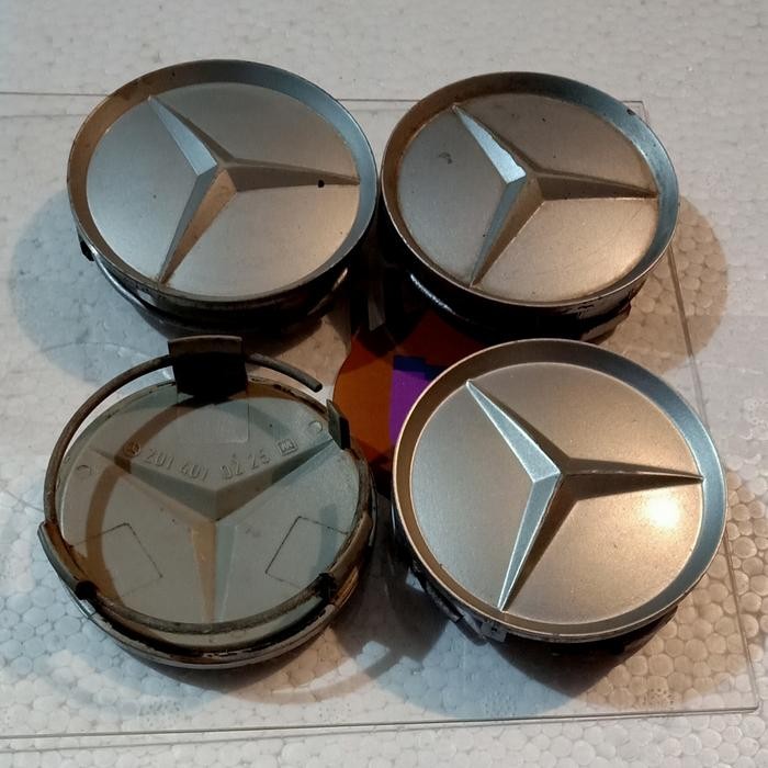 PREMIUM Dop Tutup Tengah Velg Ori Mercedes Mercy C E S Class W124 W140 W202