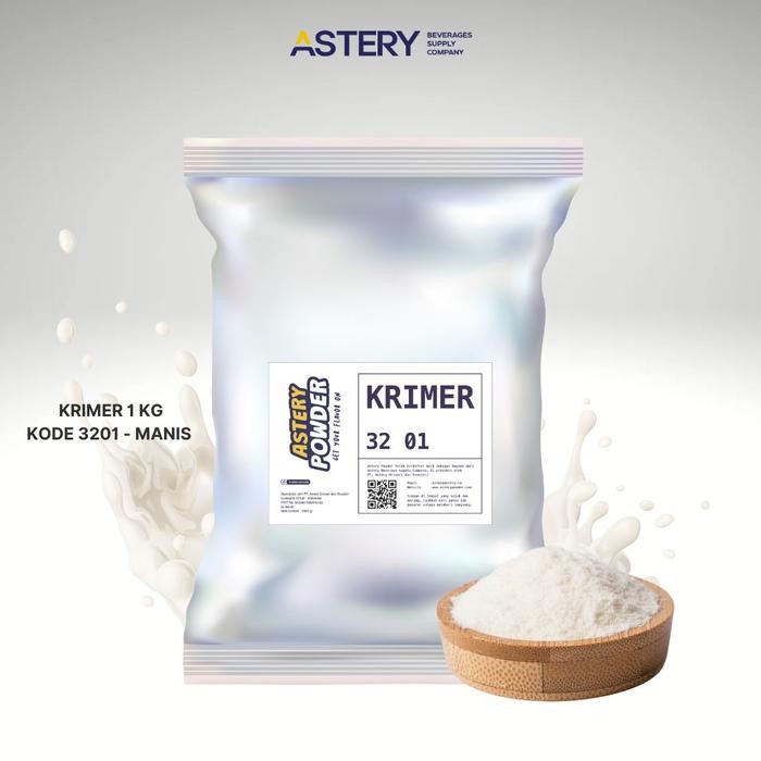 

PREMIUM Bubuk Krimer Minuman Premium Astery Creamer Premium Astery - 1 Kg Susu Bahan