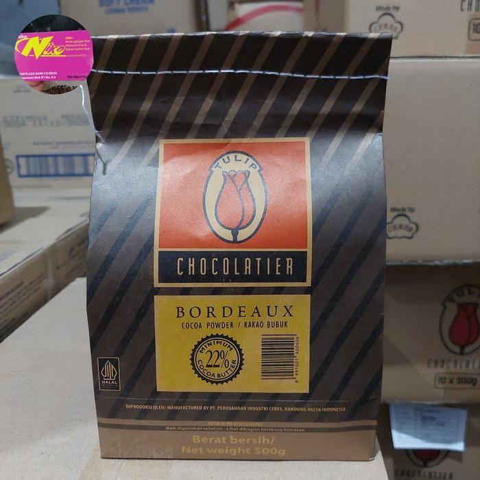

PREMIUM Coklat Bubuk Tulip BORDEAUX 500gr ( KEMASAN ORI BAG 500 GRAM ) PROMO !!!!! Khusus Grab dan