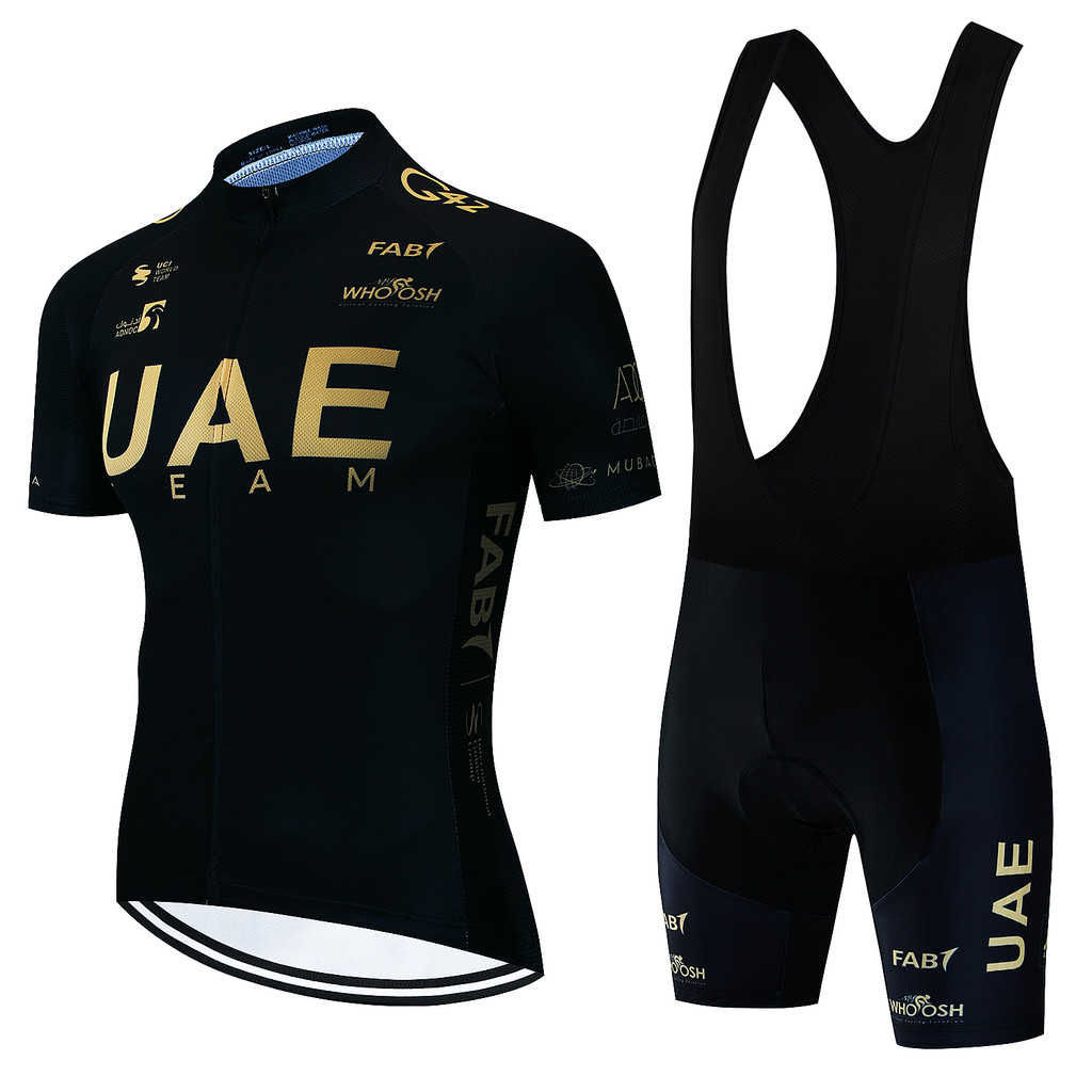Uae Pro Team Cycling Jersey Set Summer Cycling Clothing Mtb Bike Clothes Uniform Maillot Ropa