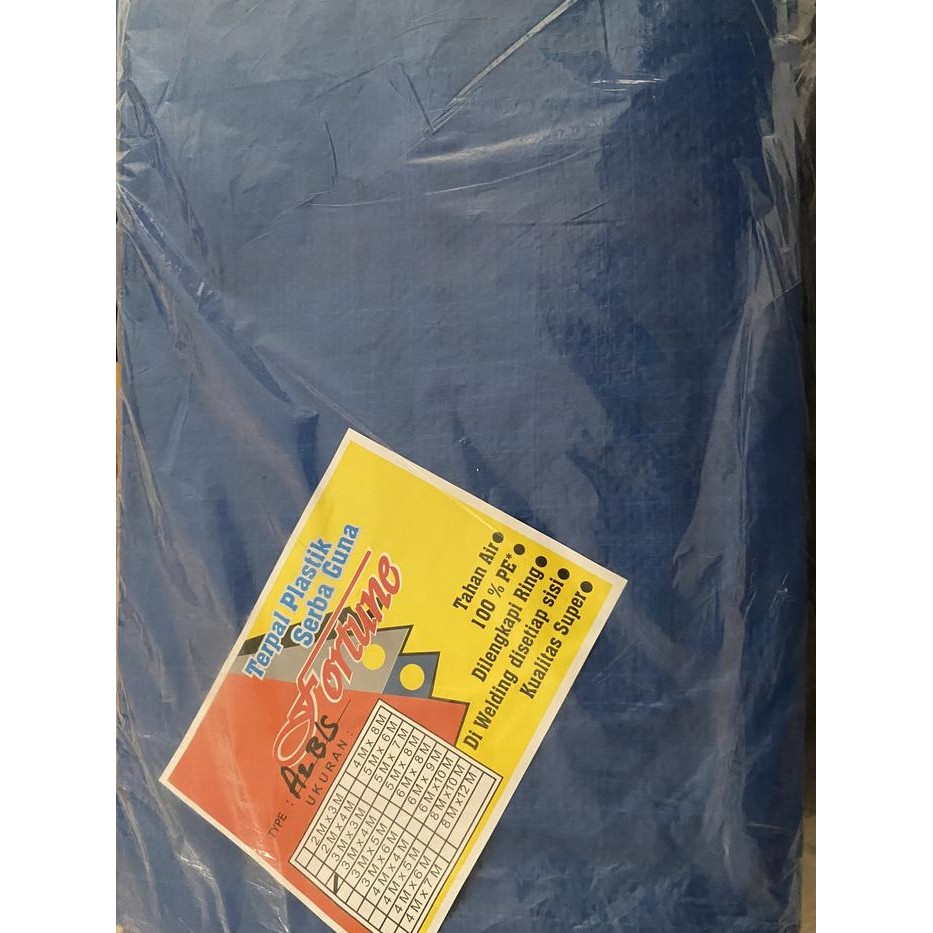TERPAL PLASTIK 3x4 METER / TERPAL JADI 3x4