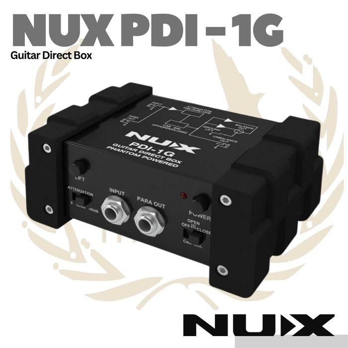 NUX PDI-1G Guitar & Bass DI BOX - Direct Box PDI 1G