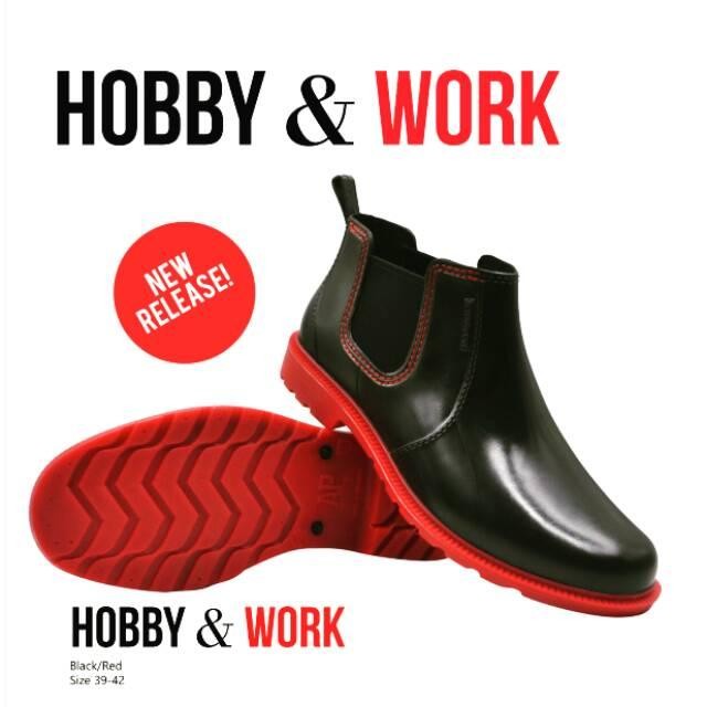 Sepatu Boot Ap Hobby & Work/Sepatu Boots Ap Hobby And Work