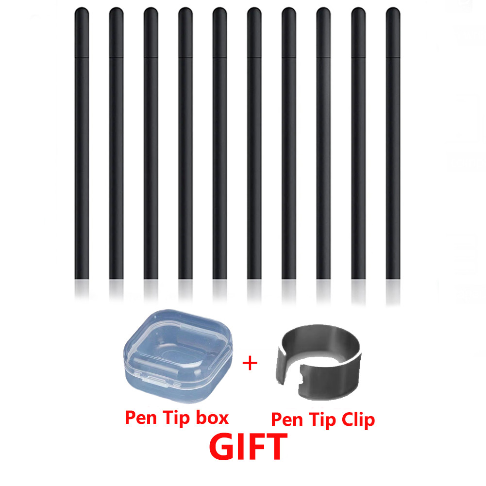 Replacement Standard Pen Nibs Compatible with Wacom Bamboo Intuos CTL471 CTL671 CTH480, Black Stylus