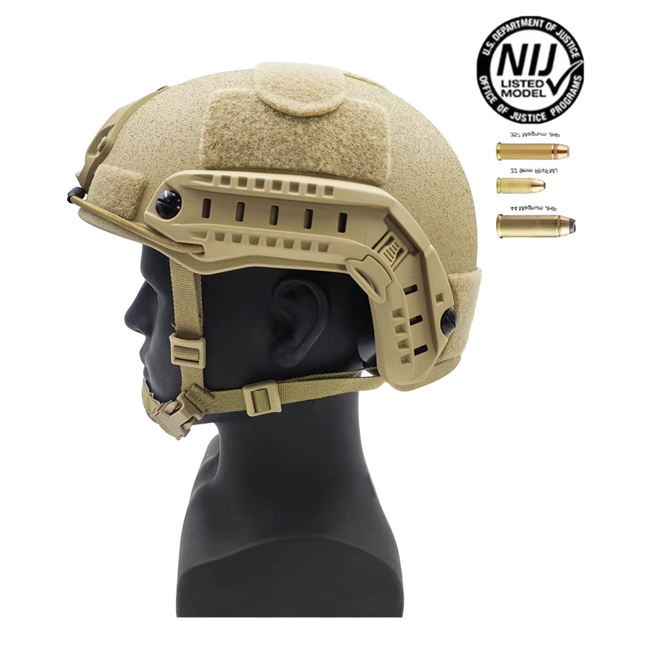 Military Tactical Bulletproof Helmet Iiia Level - Kevlar & Pe, Nvg Mount, Lightweight Combat Gear