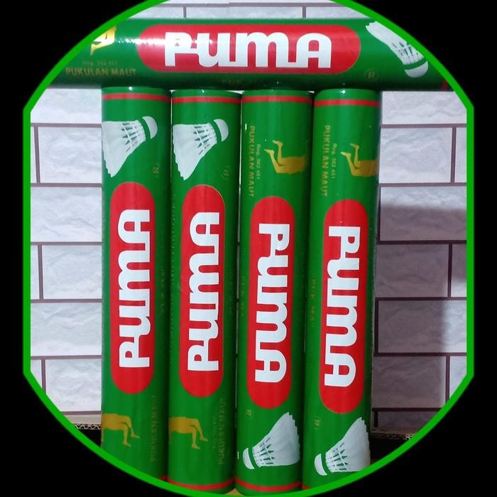 Shuttlecock Puma Hijau Original #Gratisongkir