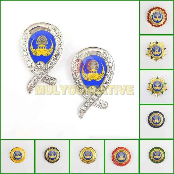 

Pin Korpri Biru Pin Bros ASN Korpri Model Premium PREMIUM