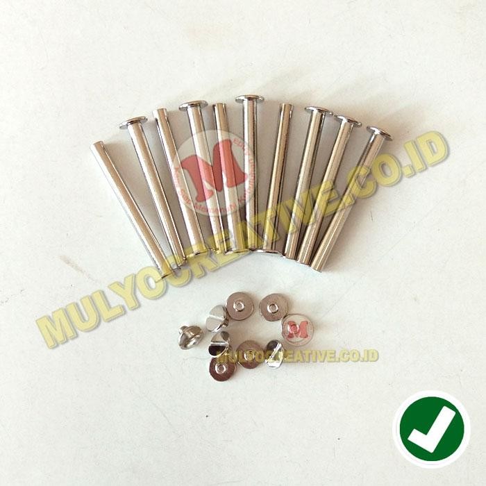 

Paku Baut Jilid Kalender Ukuran 5 Cm - Mur Baut Jilid Katalog 50mm PREMIUM