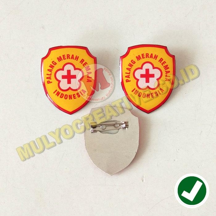 

Lencana Pin PMR Model Perisai - Pin PMR Warna Kuning PREMIUM