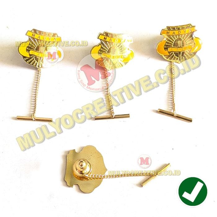 

Pin Krah Satpam Gada Madya Pengait Jambu Rantai Pin Kerah Murah PREMIUM