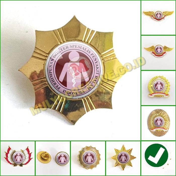 

Bros PAPDI Wing Pin Logo PAPDI Bros Pin Bahan Logam Murah PREMIUM