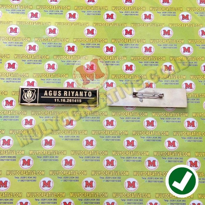 

Nama Dada Murah - Tanda Pengenal Name Tag Karyawan Murah PREMIUM