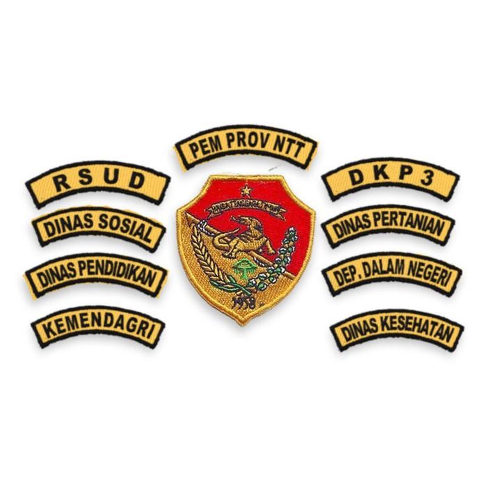 

Bed Bordir Logo Dinas Provinsi Nusa Tenggara Timur- Bordir Pemprov NTT PREMIUM