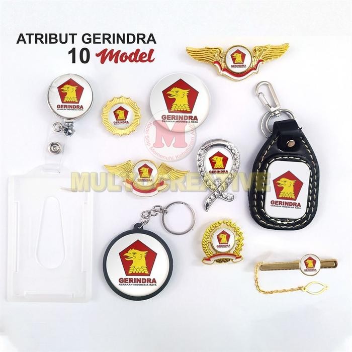 

Pin Gerindra Aksesoris Gerindra Atribut Partai Gerindra PREMIUM
