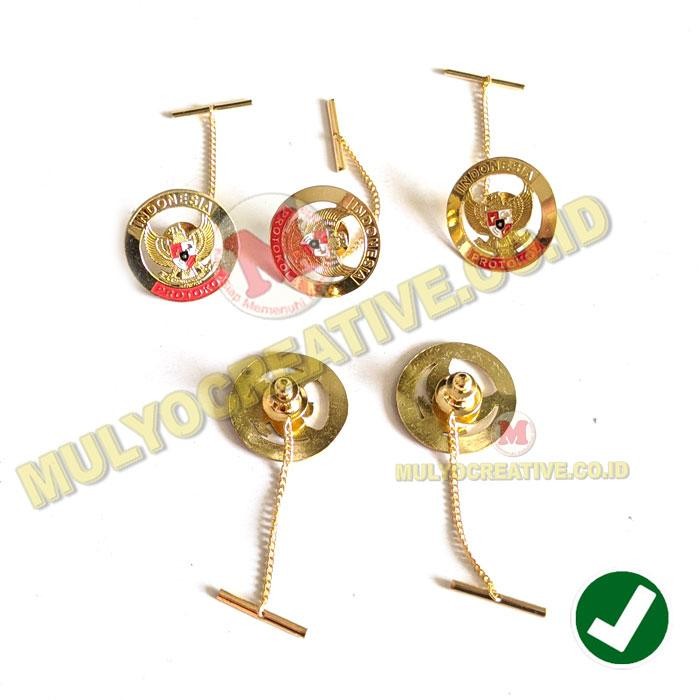 

Pin Garuda Protokol Lencana Pin Protokol Garuda Manset Jambu Rantai PREMIUM