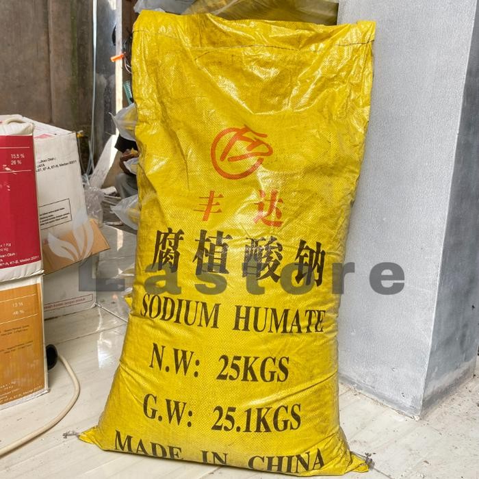 Asam Humat 25 kg / Sodium Humate / Humic acid / penyubur tanah organik