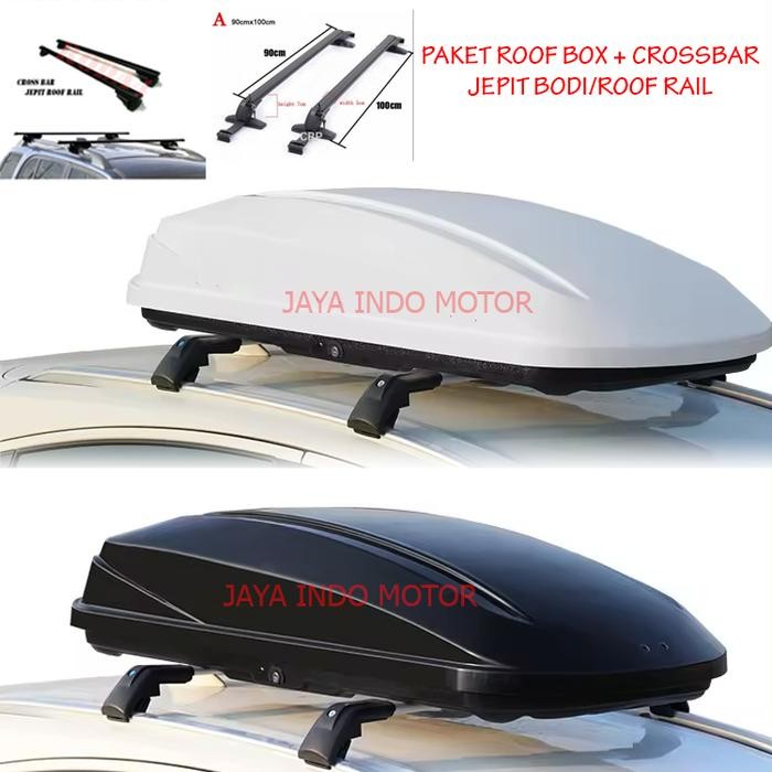 Terpopuler Roofbox Roof Box 600L Bagasi Atas Mobil 1 Paket